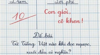 Từ nào trong Tiếng Việt khi đọc ngược, xuôi đều có nghĩa?