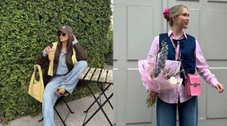 Mẹo biến hóa style với áo sơ mi sáng màu cũ ky