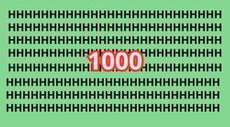 Trong tiếng Việt, từ nào có 1000 chữ H?