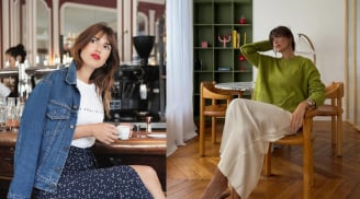 Học gái Pháp lên đồ mùa đông với chân váy sang xịn mịn từng centimet