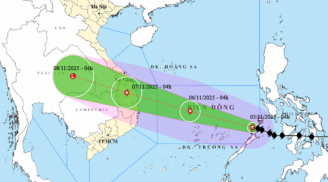 Tin Bão Khấn Cấp: Cơn Bão Số 13 (Bão Kalmaegi) - Sức gió mạnh nhất cấp 14, giật cấp 17