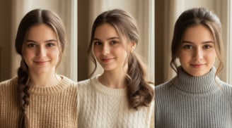 5 kiểu buộc tóc giúp chị em mặc áo len vừa xinh vừa sang