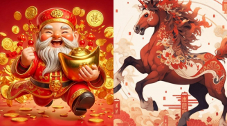 35 ngày cuối 2025, Thần Tài mở kho vàng: 4 con giáp làm ăn tấn tới, tiền vào ào ào, của cải dư dả