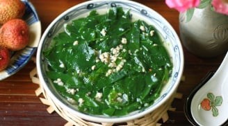 Loại rau có lượng sắt cao gấp 7 lần thịt bò, bán đầy chợ nhưng nhiều người ngó lơ