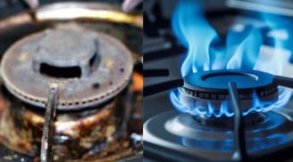 Mẹo làm sạch bếp gas gỉ rét lâu ngày mà không cần dùng hóa chất mà từ nguyên liệu sẵn có trong bếp