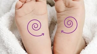 Trẻ sở hữu 5 dấu hiệu này ở bàn chân có 'tướng số trời ban', mệnh tài phú, lớn lên giàu sang