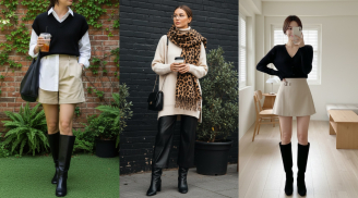4 set đồ mix cùng boots giúp chị em lên level phong cách ngay lập tức