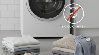 6 lỗi khi dùng chế độ giặt nhanh khiến quần áo kém sạch: Nhiều người vô tình mắc mỗi ngày