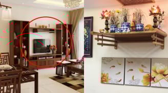 Dưới chân bàn thờ đặt 4 thứ này, tài vận sa sút, quanh năm nghèo khó