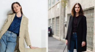 Mẹo mix quần jeans và áo khoác chuẩn sang xịn mịn cho ngày lạnh