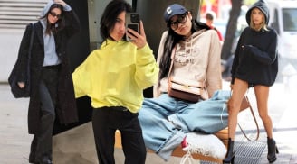 Học lỏm công thức diện hoddie của dàn mỹ nhân IT girl