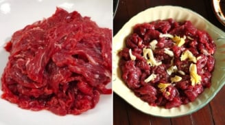 Thả thứ này vào ướp thịt bò: Thịt mềm tan không dai, ăn rồi nhớ mãi