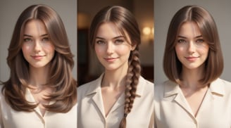 Tóc rẽ ngôi giữa không hề ‘dừ’: 5 kiểu giúp nàng trẻ hẳn vài tuổi và sang hơn rõ rệt