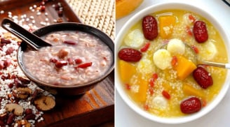 Cách nấu cháo ngũ cốc bồi bổ khí huyết, càng ăn da càng hồng hào