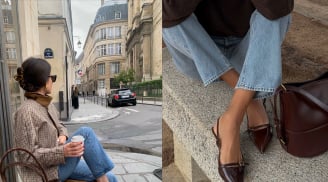 5 kiểu giày thường xuyên xuất hiện trong phong cách của gái Pháp