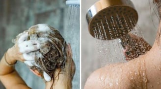 Nên gội đầu trước hay tắm trước? Rất nhiều người đang làm sai mà không biết