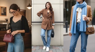 5 kiểu áo khoác phối quần jeans đẹp “đỉnh của chóp”: Diện lên auto thần thái