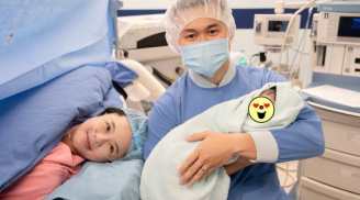 Thái Trinh và chồng doanh nhân đón con gái đầu lòng