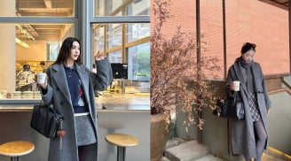 Sắc xám – gam màu sang trọng kín đáo, tối giản mà đẳng cấp. ,ùa đông này