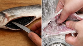 Vì sao phải cạo sạch lớp màng đen trong bụng cá trước khi nấu?