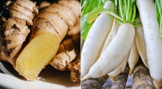 Vì sao buổi sáng nên ăn gừng, buổi tối nên ăn củ cải?