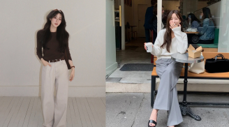 Bỏ quần đen sang một bên, quần trắng và xám đang chiếm lĩnh street style