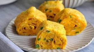 Rán trứng nhớ thêm thứ này, trứng nở phồng xốp mịn: 2 quả hóa thành 4 quả