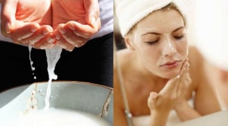 Mách nàng cách làm serum gạo dưỡng da tại nhà