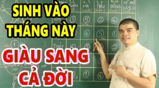 Người sinh tháng này âm lịch giàu có: Cả đời tiêu không hết tiền