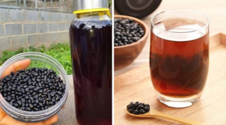 Cách uống nước đậu đen rang giải độc gan