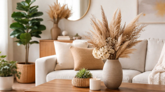 Hoa khô, cây giả trong nhà: Đẹp và tiện nhưng cẩn thận kẻo tổn hại tài lộc