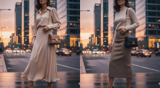Chân váy dáng dài: Món đồ “quốc dân” phối kiểu gì cũng đẹp, mặc lên là sang