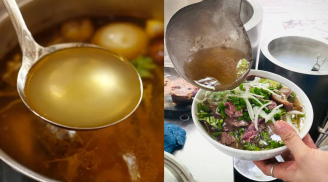 Nước dùng phở bò chuẩn vị Hà Nội cần dùng gia vị gì?