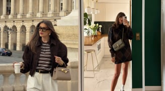 Công thức phối đồ màu trung tính mang đậm tinh thần thời trang Pháp, đơn giản nhưng luôn tạo được dấu ấn riêng