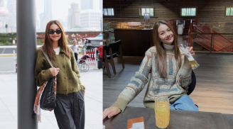 4 kiểu áo dài tay giúp phụ nữ 40+ mặc đẹp như Phạm Thanh Hằng