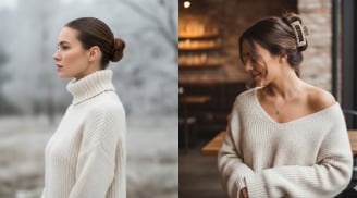 4 cách buộc tóc “cứ mặc áo len là đẹp”, giúp diện mạo thanh lịch tức thì