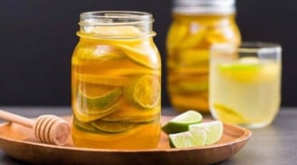 Cách ngâm chanh muối buổi tối nhuận tràng, ấm bụng, ngủ ngon