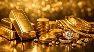 Bảng giá vàng 9999 24K 18K SJC DOJI PNJ hôm nay 16/1/2026