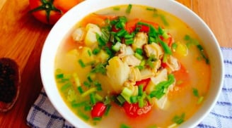 Canh chua ngao – món ngon thanh mát
