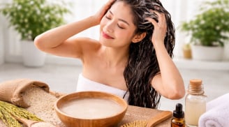 Cách gội đầu bằng nước vo gạo để dưỡng tóc mượt, sạch gàu, ngăn rụng tóc