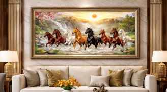 Treo tranh “Mã đáo thành công” thế nào để hút tài lộc? Nhiều nhà sai lầm vô tình đẩy lộc ra cửa?