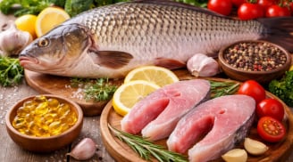 Loại cá nước ngọt rẻ tiền đầy chợ Việt rất giàu Omega-3, ăn đúng cách giúp bảo vệ tim mạch, đẹp da