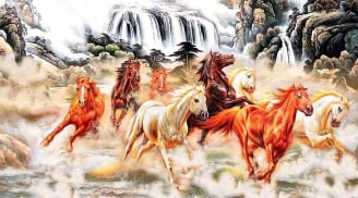 Năm Bính Ngọ 2026, người thuộc 2 mệnh này hợp treo tranh Mã Đáo Thành Công