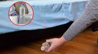 Tại sao khi nhận phòng khách sạn, nên ném ngay một chai nước vào gầm giường?