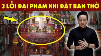 3 thứ đặt dưới chân bàn thờ hao tài, cả trở lộc khí: Gia chủ làm mãi vẫn không thoát nghèo