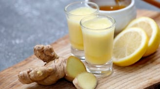 Cách uống nước ép gừng buổi sáng giúp giảm cân, tiêu mỡ bụng, không bị nóng trong