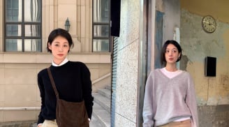 3 kiểu áo len được đánh giá cao vì khả năng giúp người mặc trông gầy và thanh thoát hơn