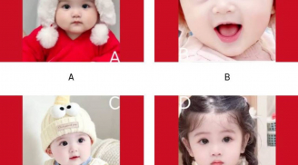 Trắc nghiệm tâm lý: Em bé nào khiến bạn thấy đáng yêu nhất? Đáp án tiết lộ điều bất ngờ về bạn