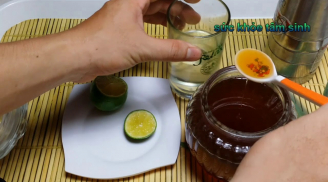 5 người không nên uống nước chanh mật ong
