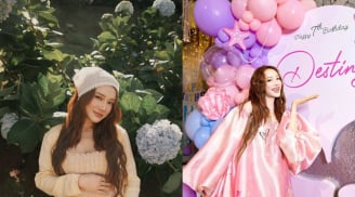 Nhã Phương ghi điểm với phong cách thời trang tinh tế trong thai kỳ, khéo tôn bụng bầu và vẻ dịu dàng